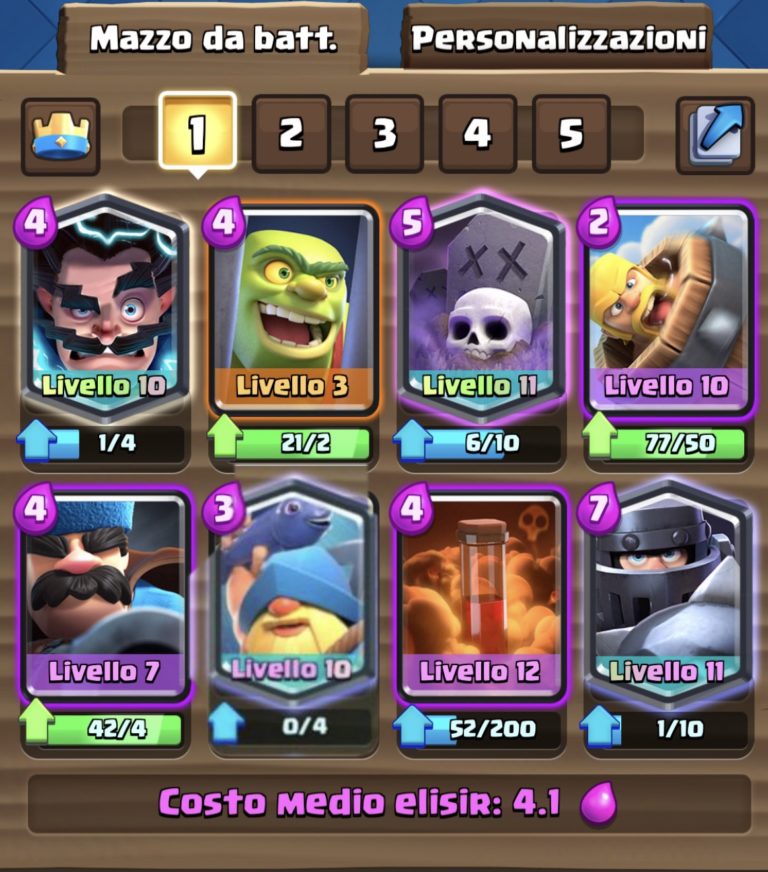 Deck Piu Forte Del Mondo Clash Royale