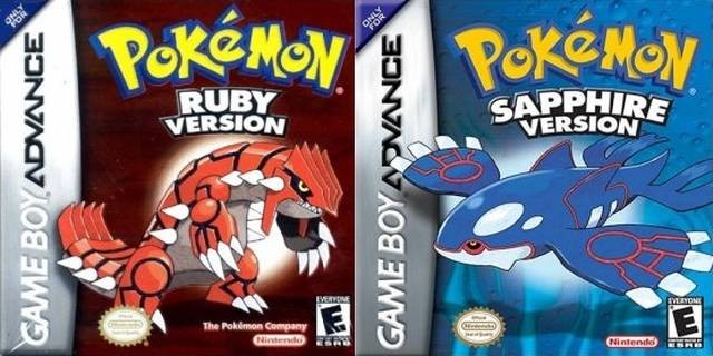 videogiochi Pokémon rubino e zaffiro